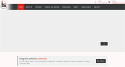 Desktop Screenshot of isolutions.com.np